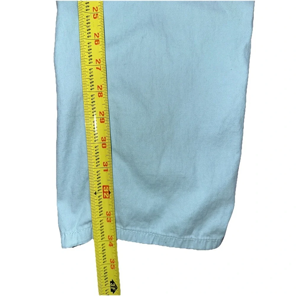 Monfrere Jeans Brando Mens 40 Linen Stretch Sky blue 40x34 Fit